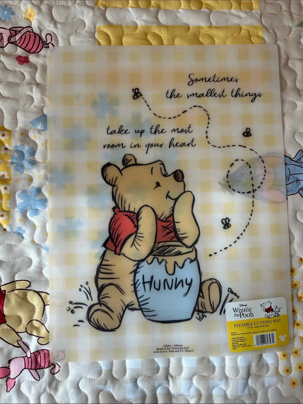 Winnie the Pooh Flexible Cutting Mat 3 pack